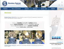 Tablet Screenshot of bombassuarez.com.mx